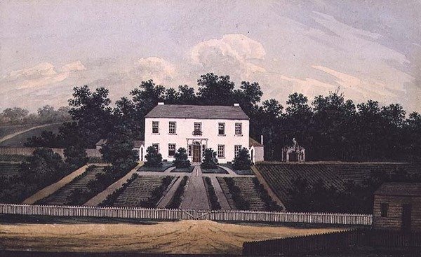 Casa de Gobierno, Parramatta, Nueva Gales del Sur, 1805 de William Evans
