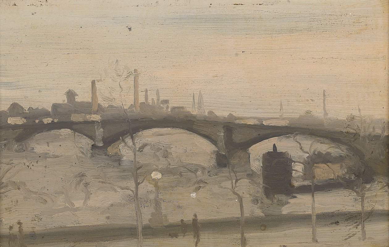 El Támesis en Chelsea de William Evelyn Osbourne