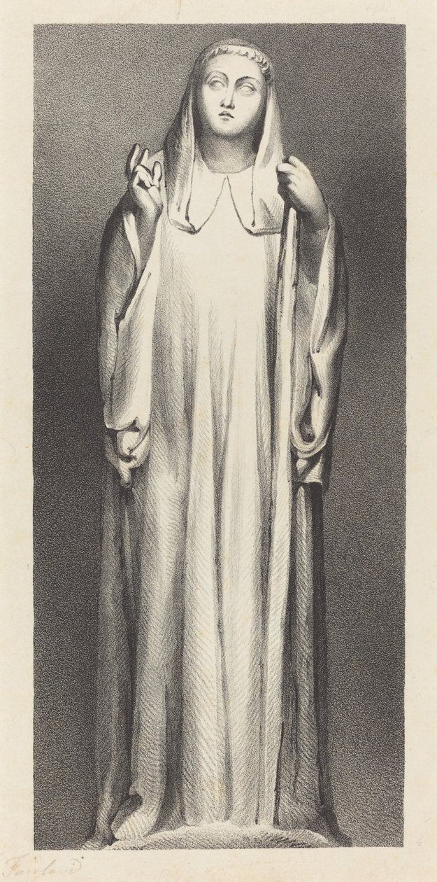 Figura de la catedral de Peterborough de William Fairland after John Flaxman