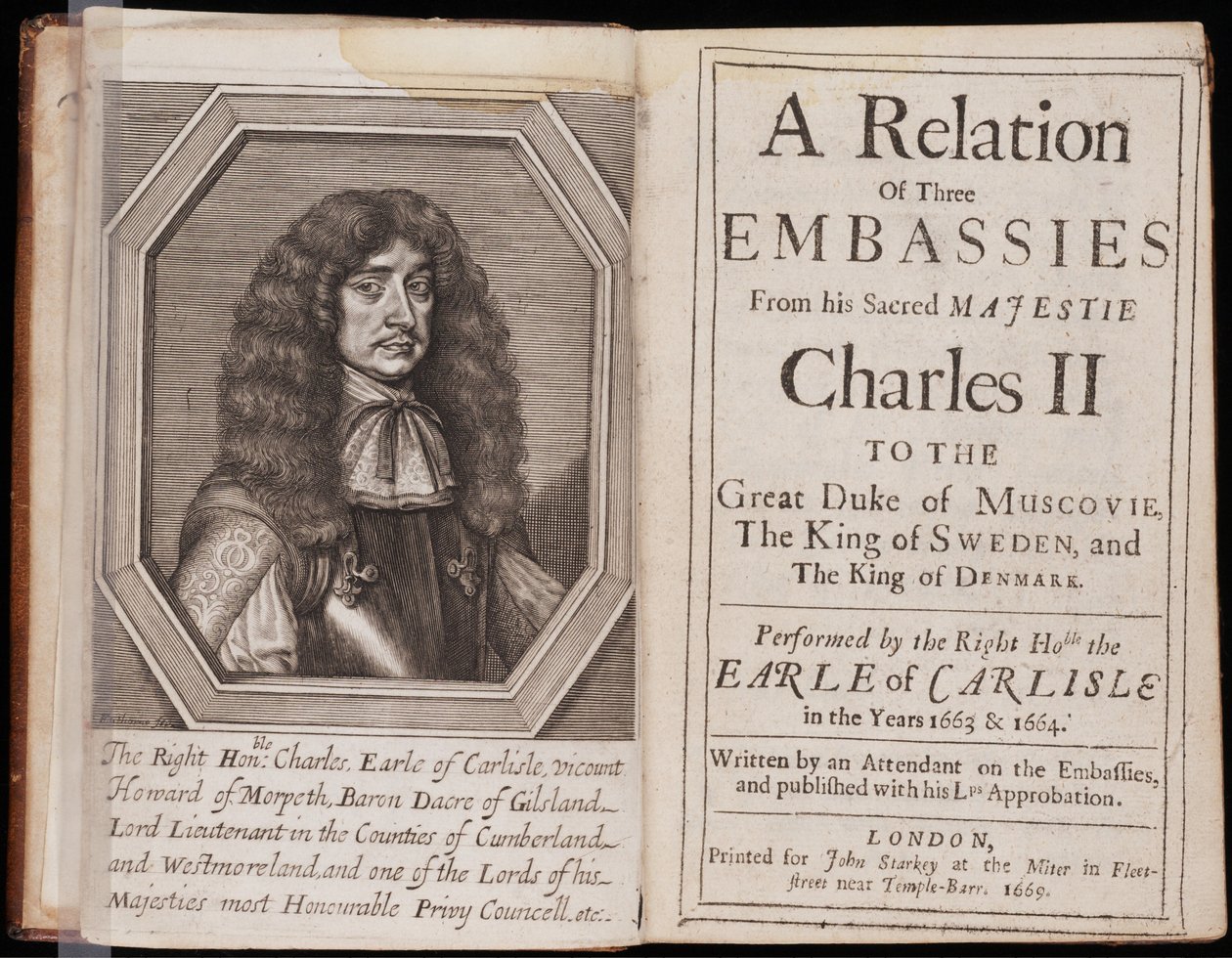 Charles Howard, 1er Conde de Carlisle, 1669 de William Faithorne