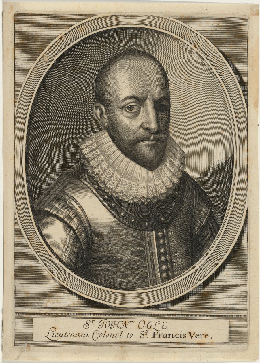 Sir John Ogle de William Faithorne