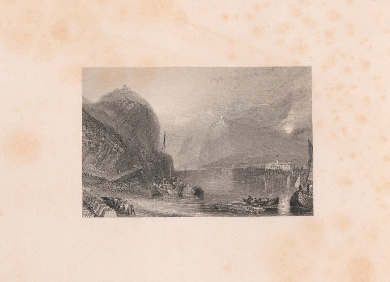 Las Drachenfels de William Finden