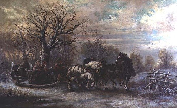 Un paseo de invierno de William Foster