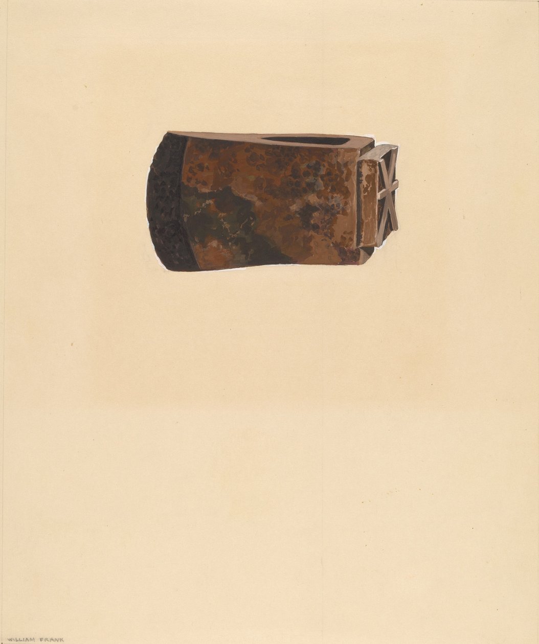 Marcador de troncos, 1935-1942 de William Frank