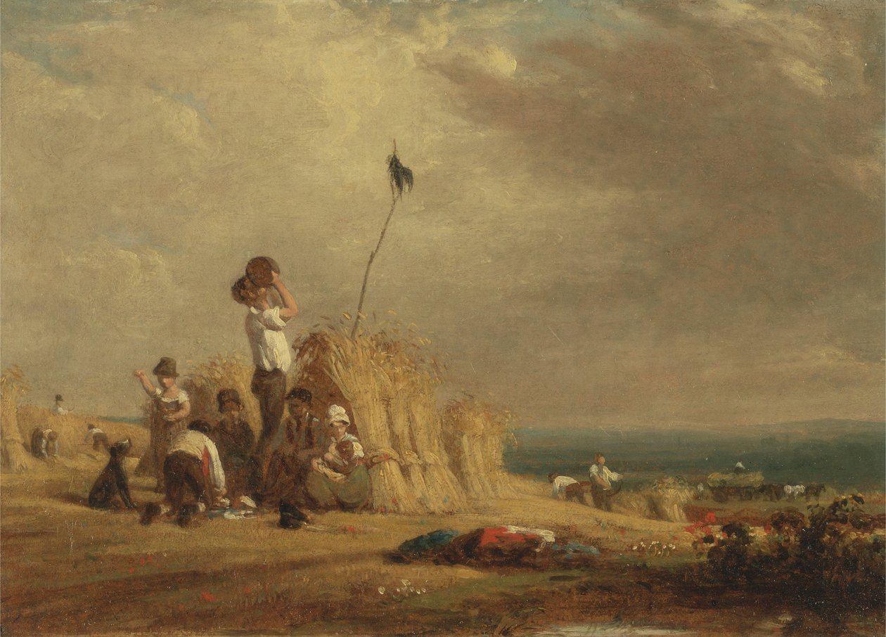 Descanso del Mediodía, Cosecha de William Frederick Witherington