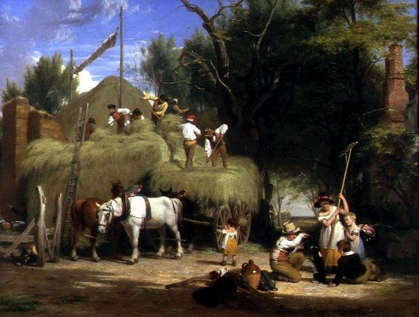 Apilando Heno de William Frederick Witherington