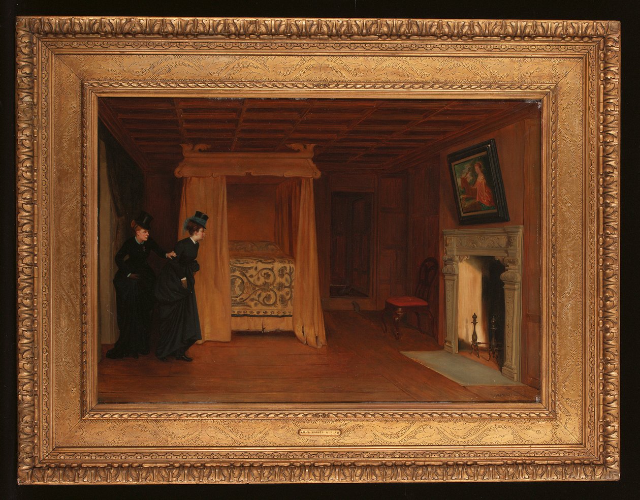 Una visita a la Cámara Encantada, 1869 de William Frederick Yeames