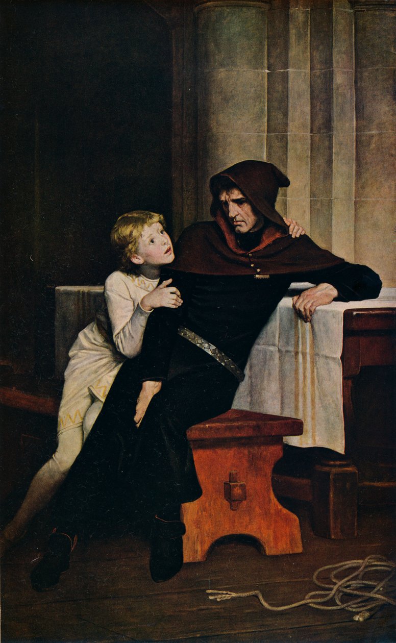 Príncipe Arturo y Hubert, 1882 de William Frederick Yeames
