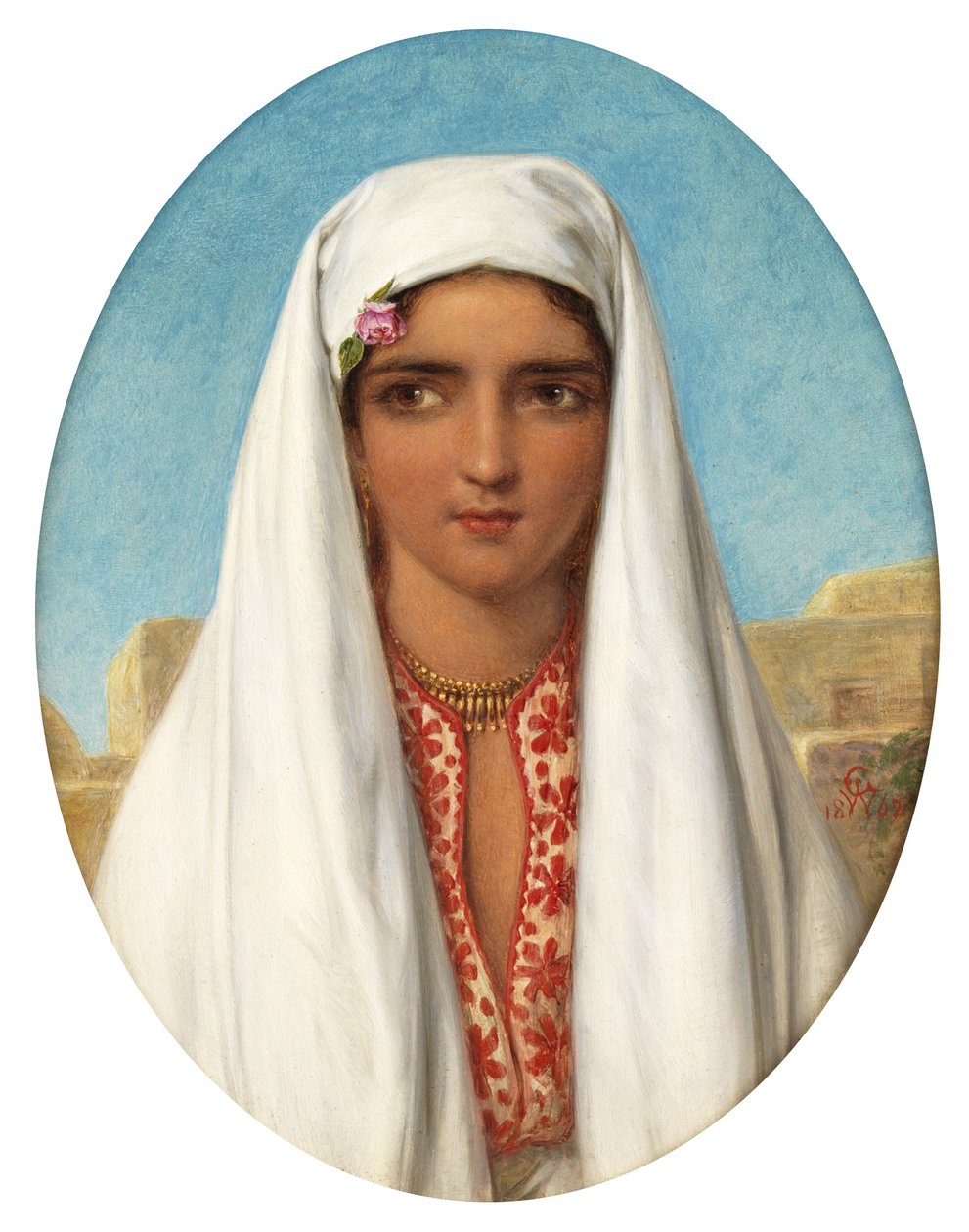 Una Belleza Oriental, 1862 de William Gale