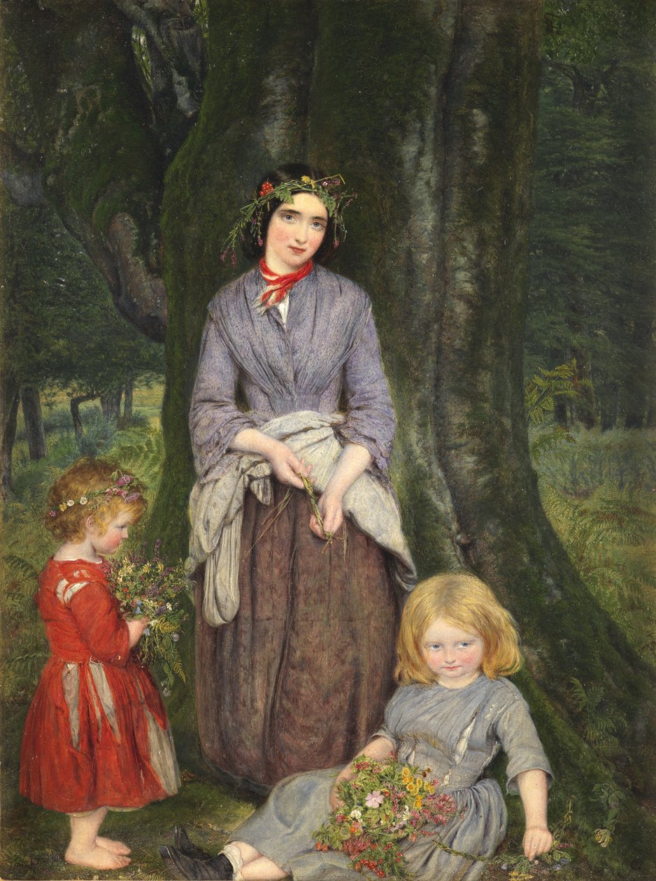 Vendedora de flores de William Gale
