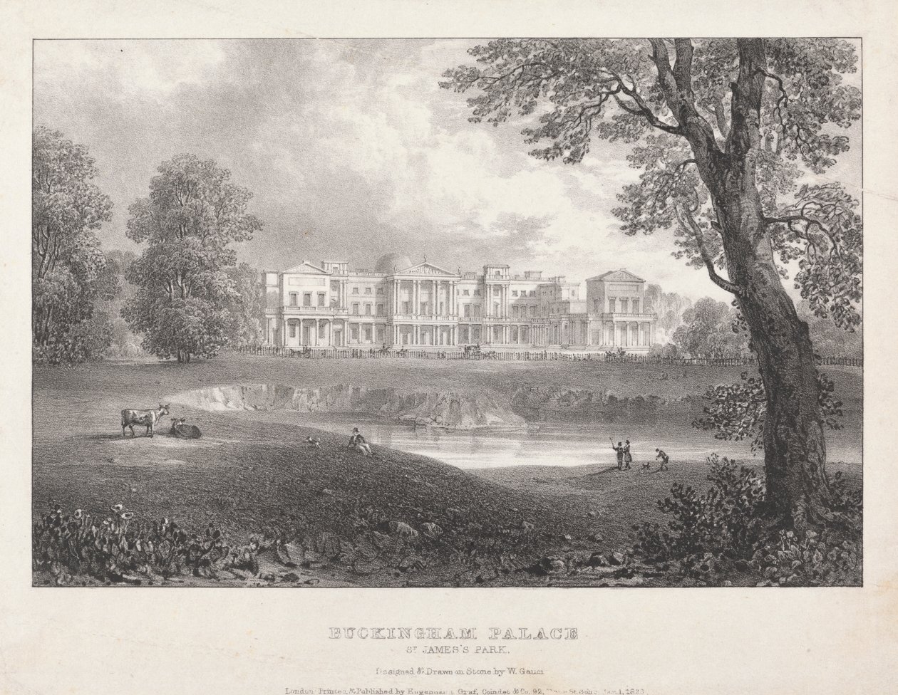 Palacio de Buckingham de William Gauci