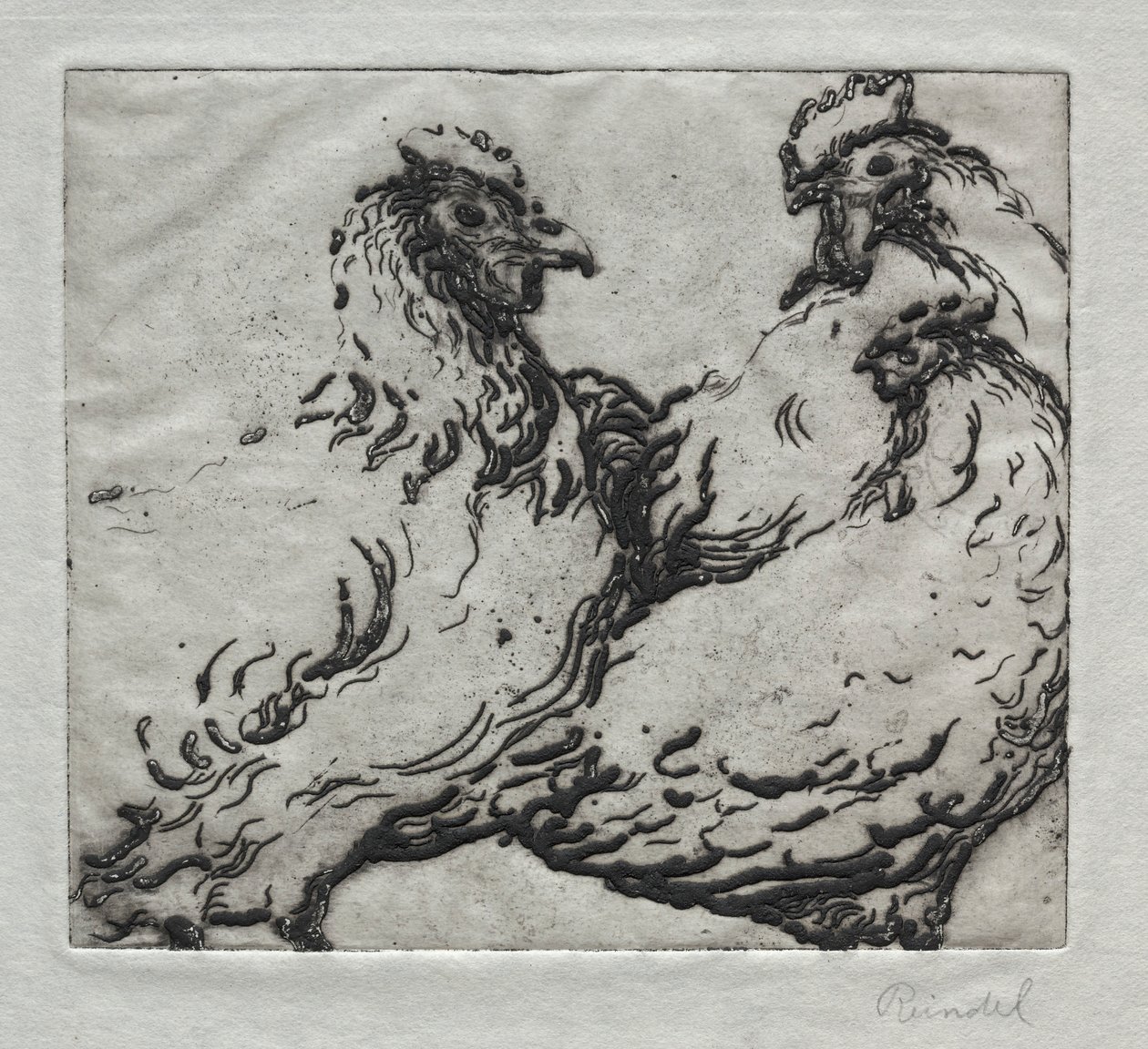 Pollos de William George Reindel