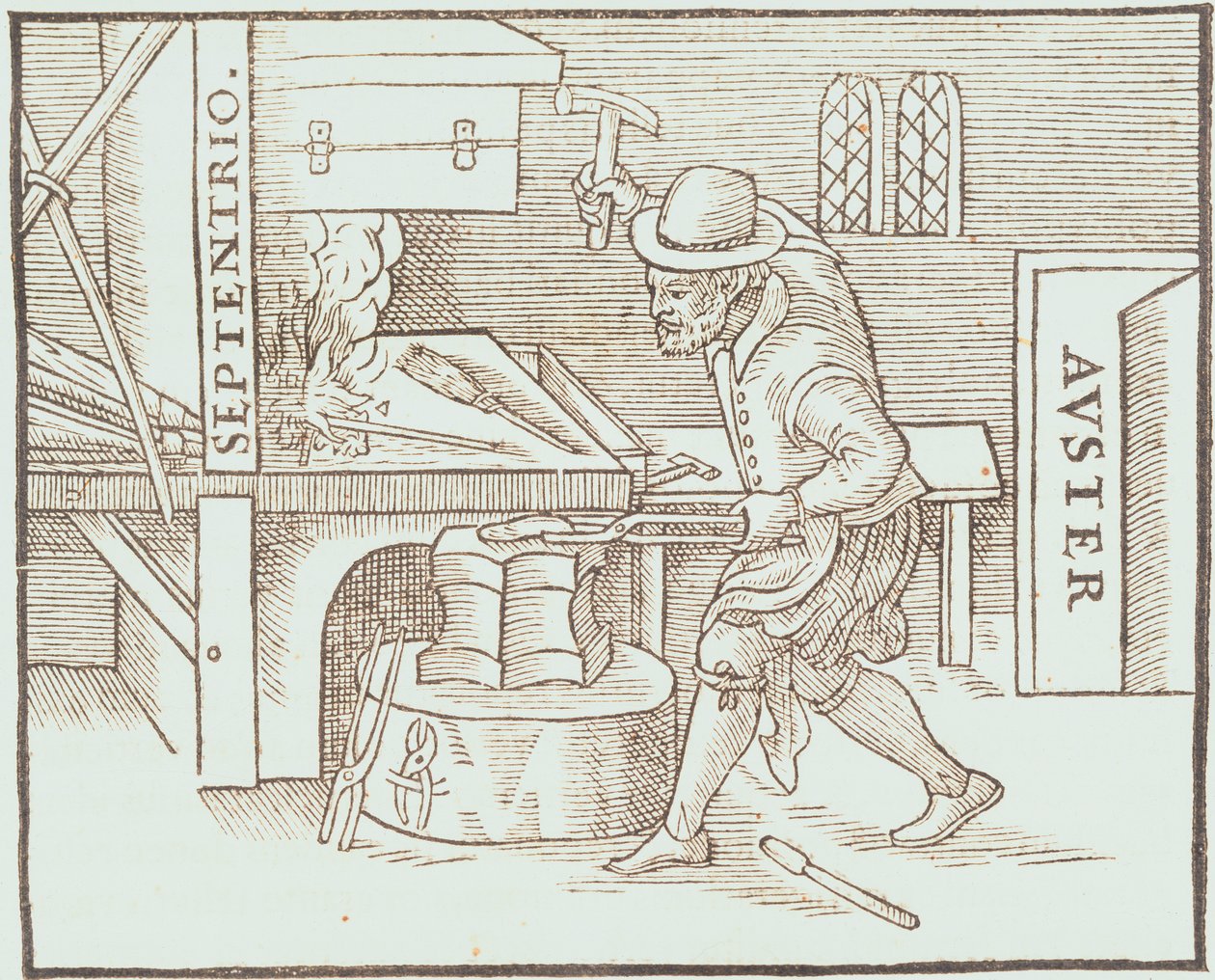 Forjando un imán, de De Magnete de William Gilbert de William Gilbert