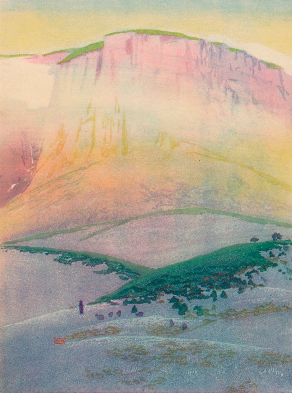 El Último Destello, Córcega, c1920, 1928 de William Giles
