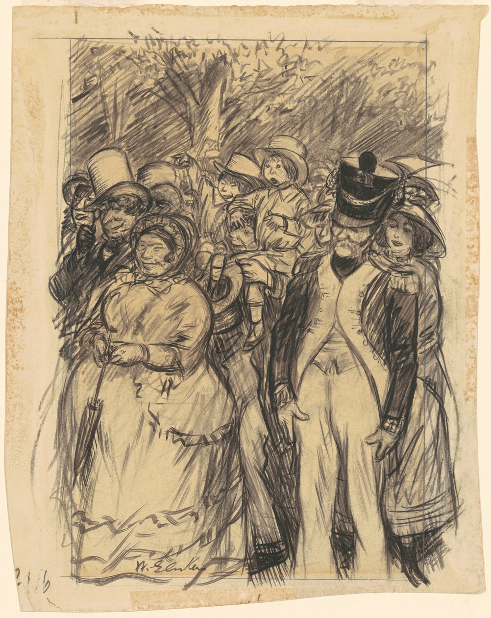 Papá, Llévame—Tómame en tus Brazos de William Glackens
