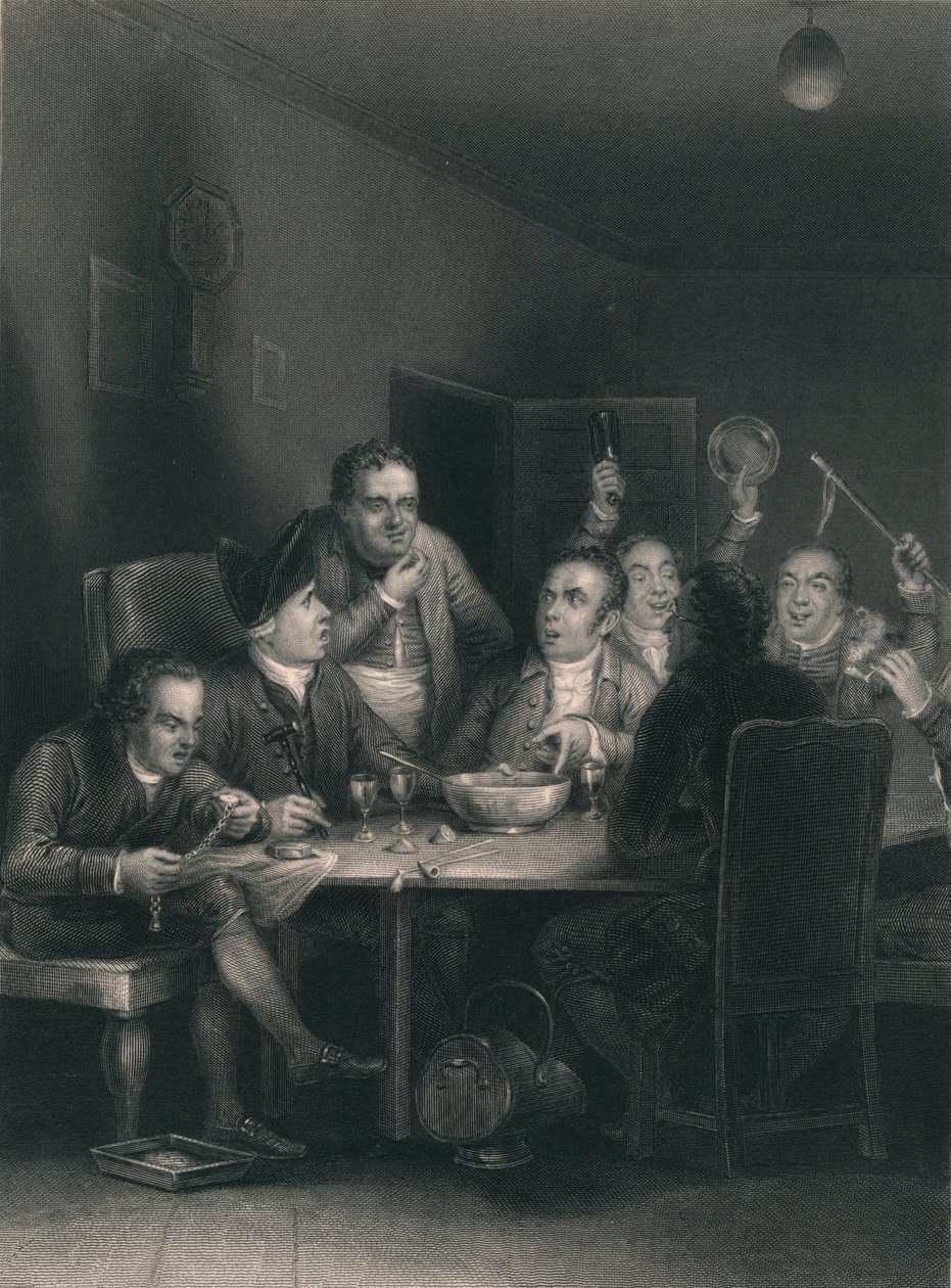 Los Clubbists, 1860 de William Greatbach