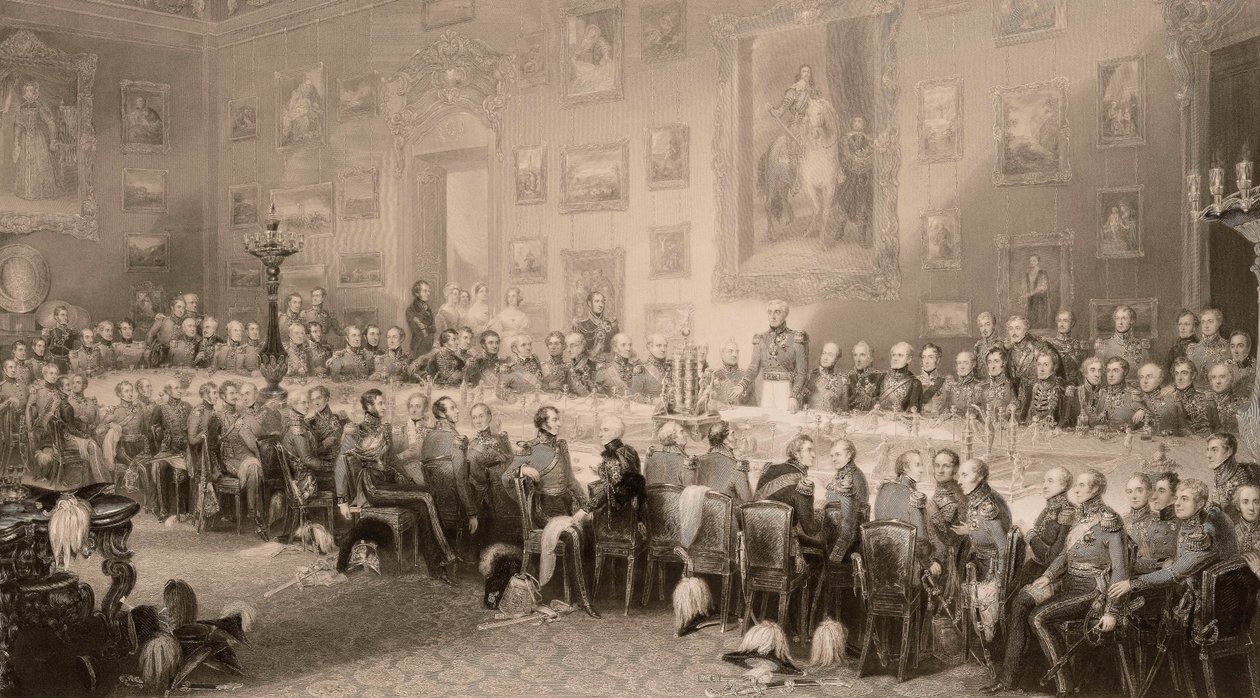 El Banquete de Waterloo en Aspley House, 18 de junio de 1836 de William Greatbach