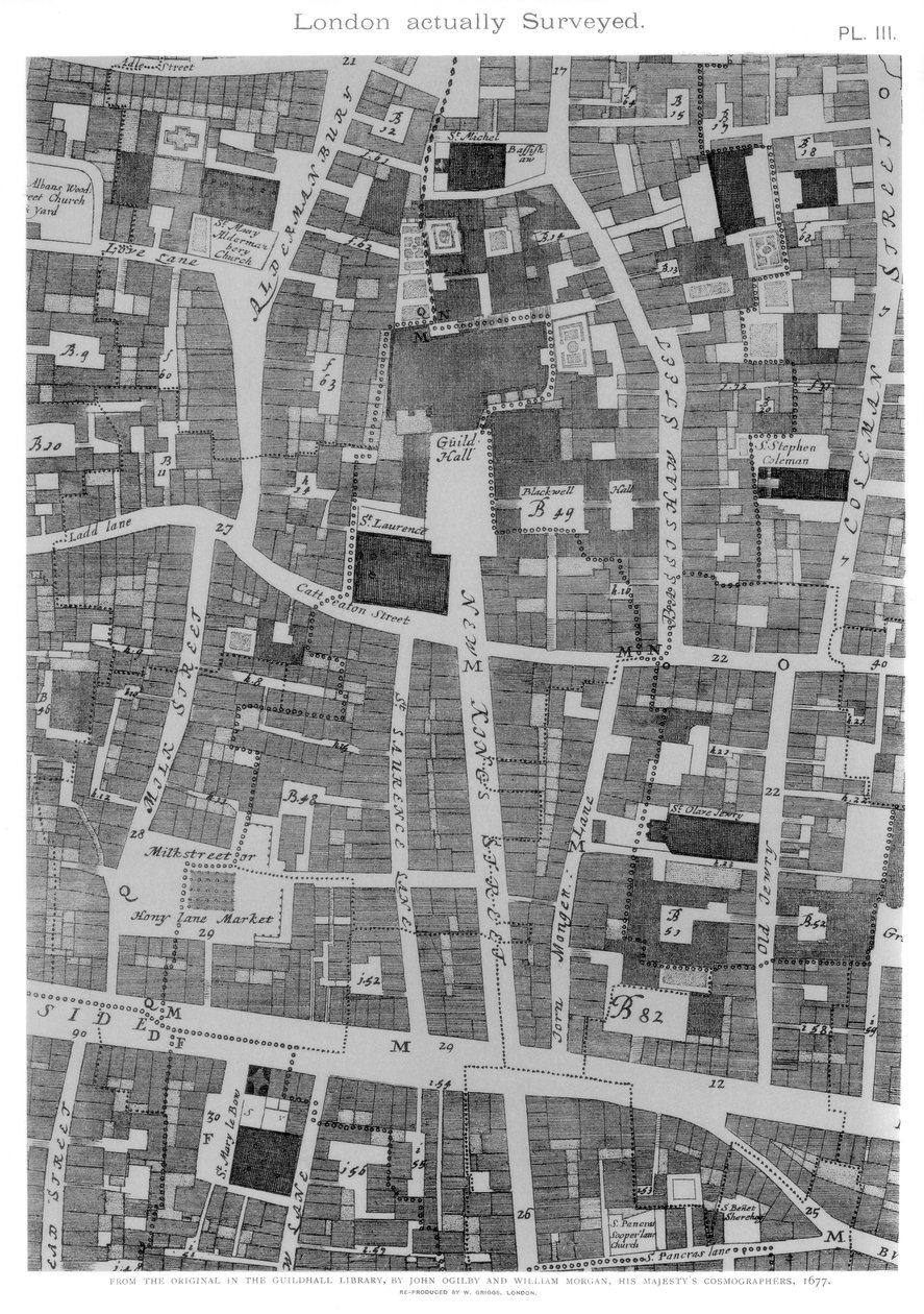 Londres Realmente Levantado, 1677 1886 de William Griggs