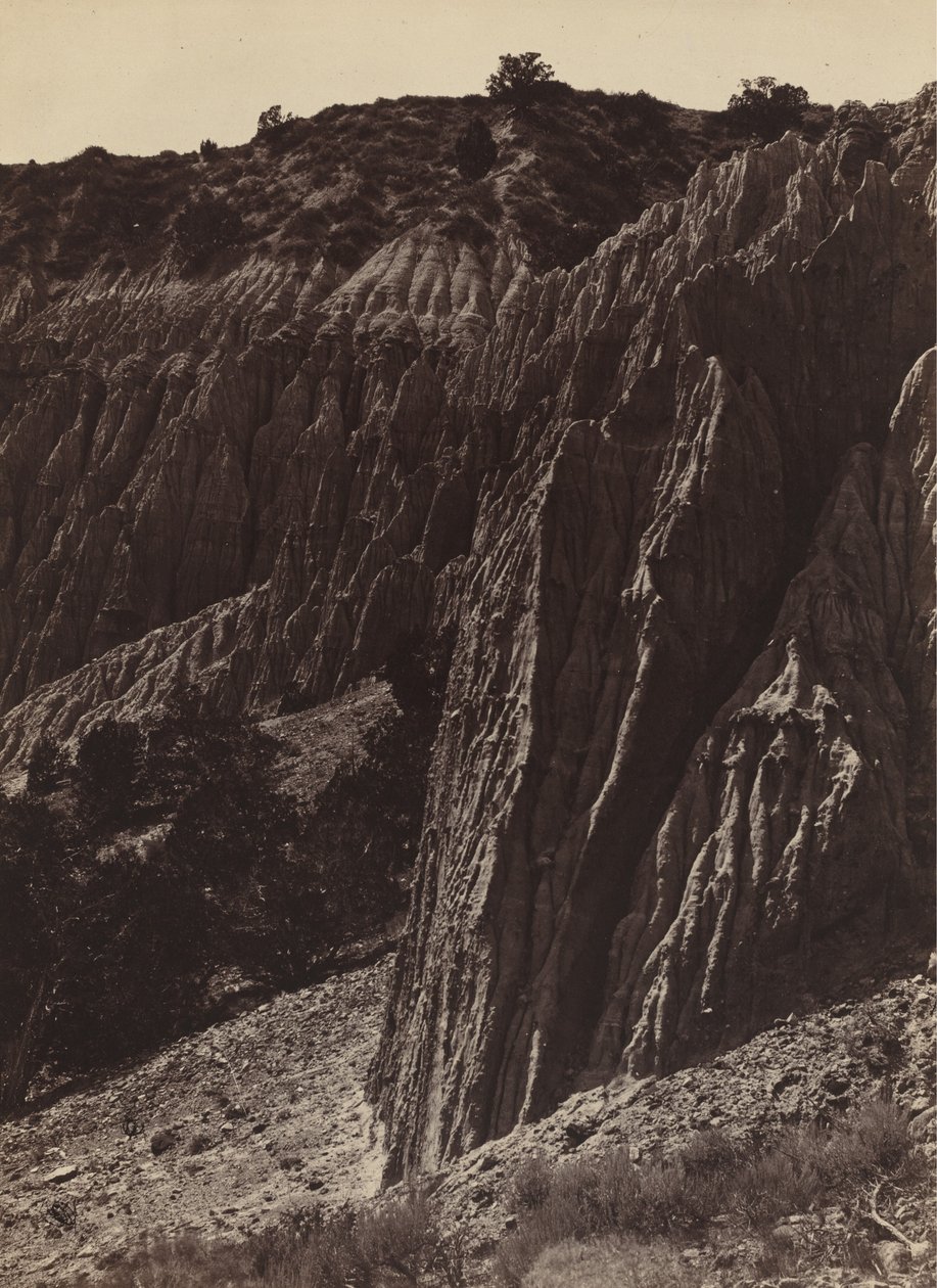 Escultura de lluvia, Cañón Salt Creek, Utah de William H. Bell