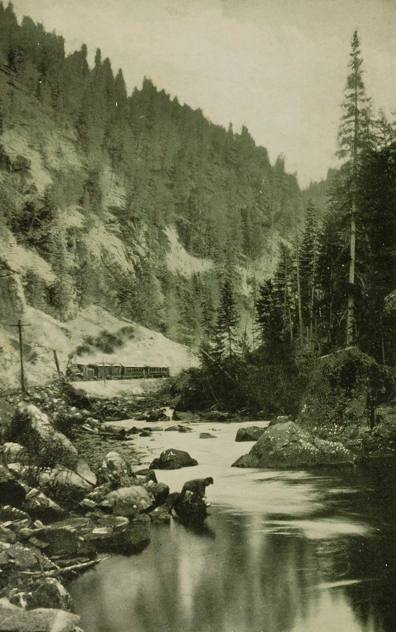 Los cañones de Colorado de William H. Jackson