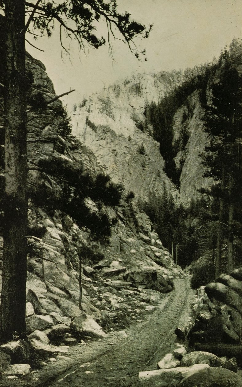 Los cañones de Colorado de William H. Jackson