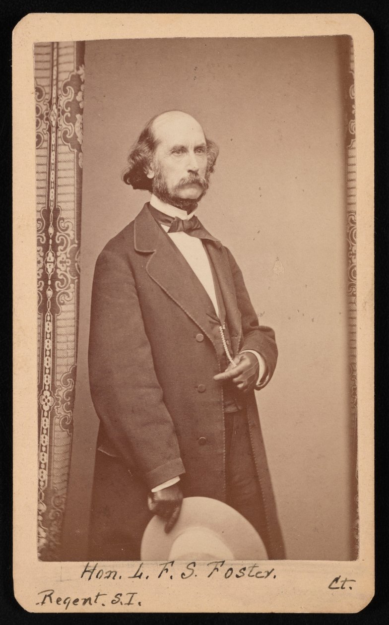 Retrato de LaFayette Sabine Foster 1806-1880, entre 1871 y 1880 de William H Jennings