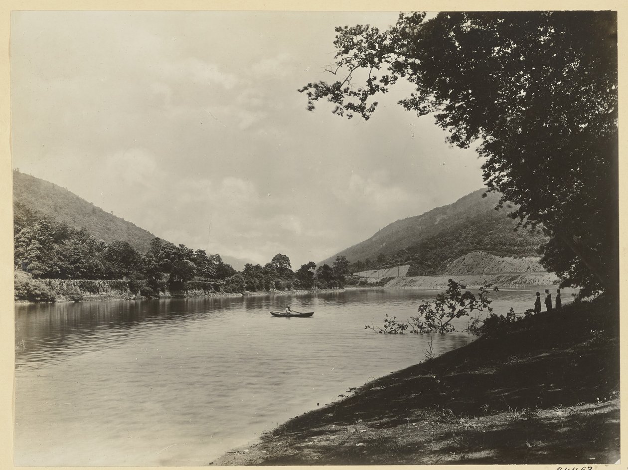 El río Juniata, Lewistown Narrows de William H. Rau