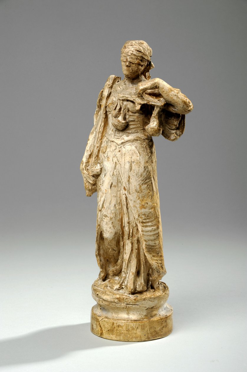 Maqueta para una figura de justicia de William Hamo Thornycroft
