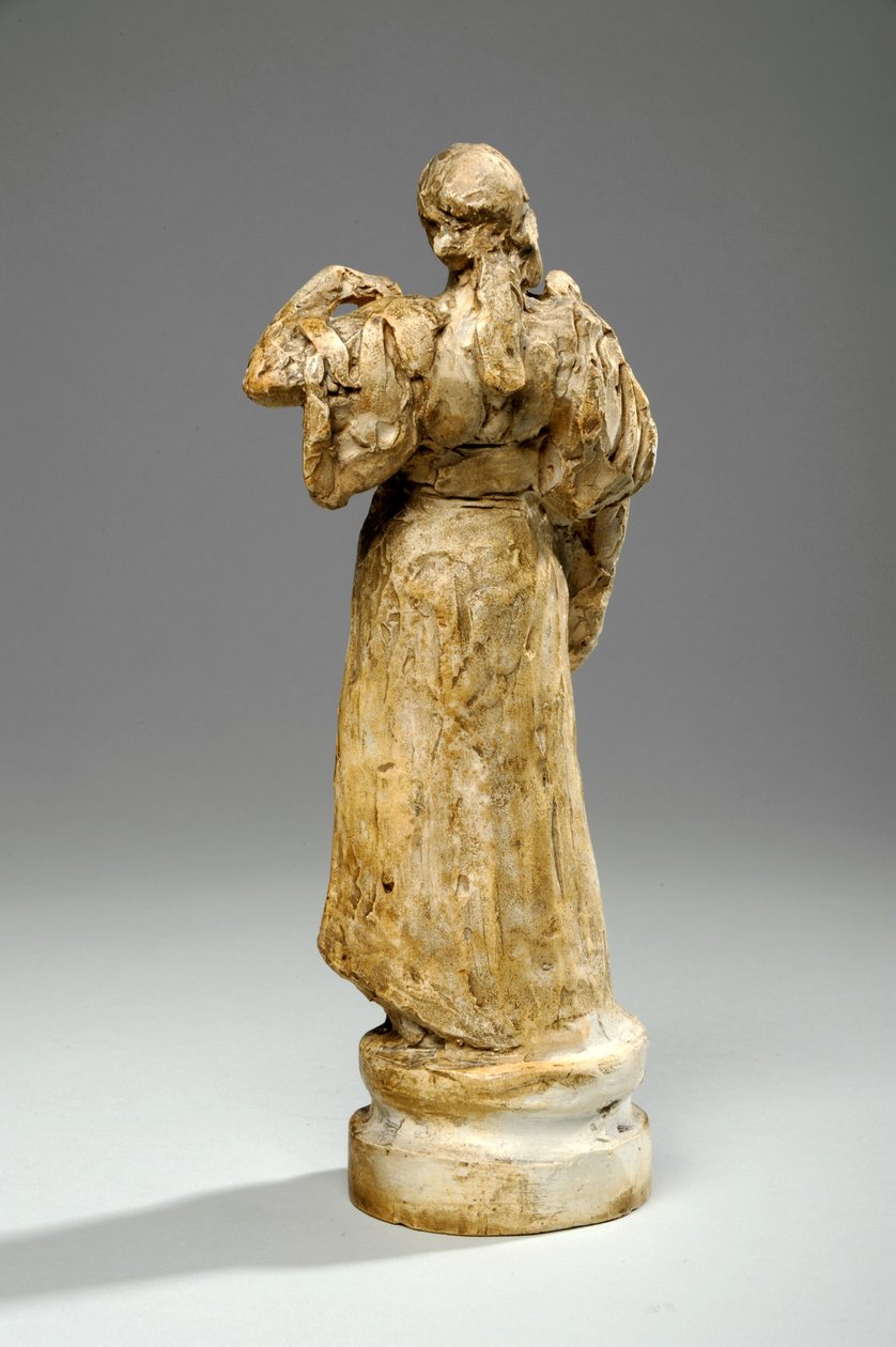 Maqueta para una figura de justicia de William Hamo Thornycroft