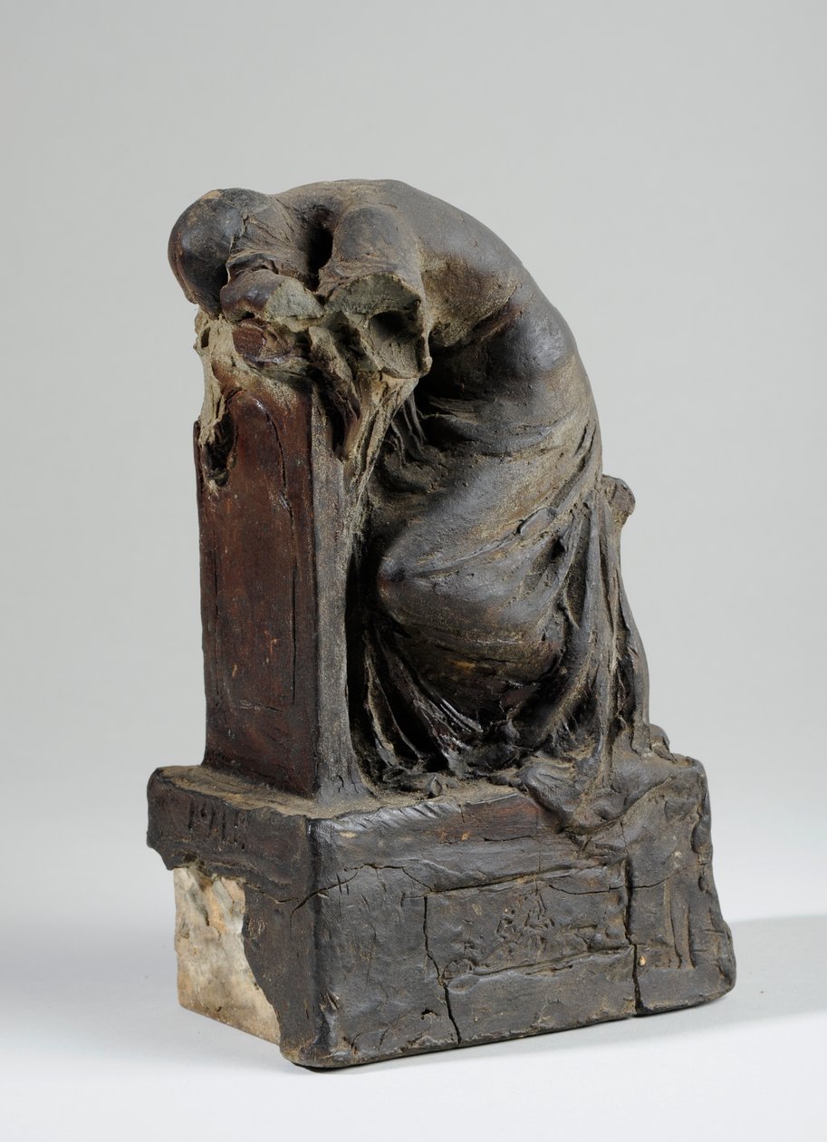 Maqueta para la figura del dolor de William Hamo Thornycroft