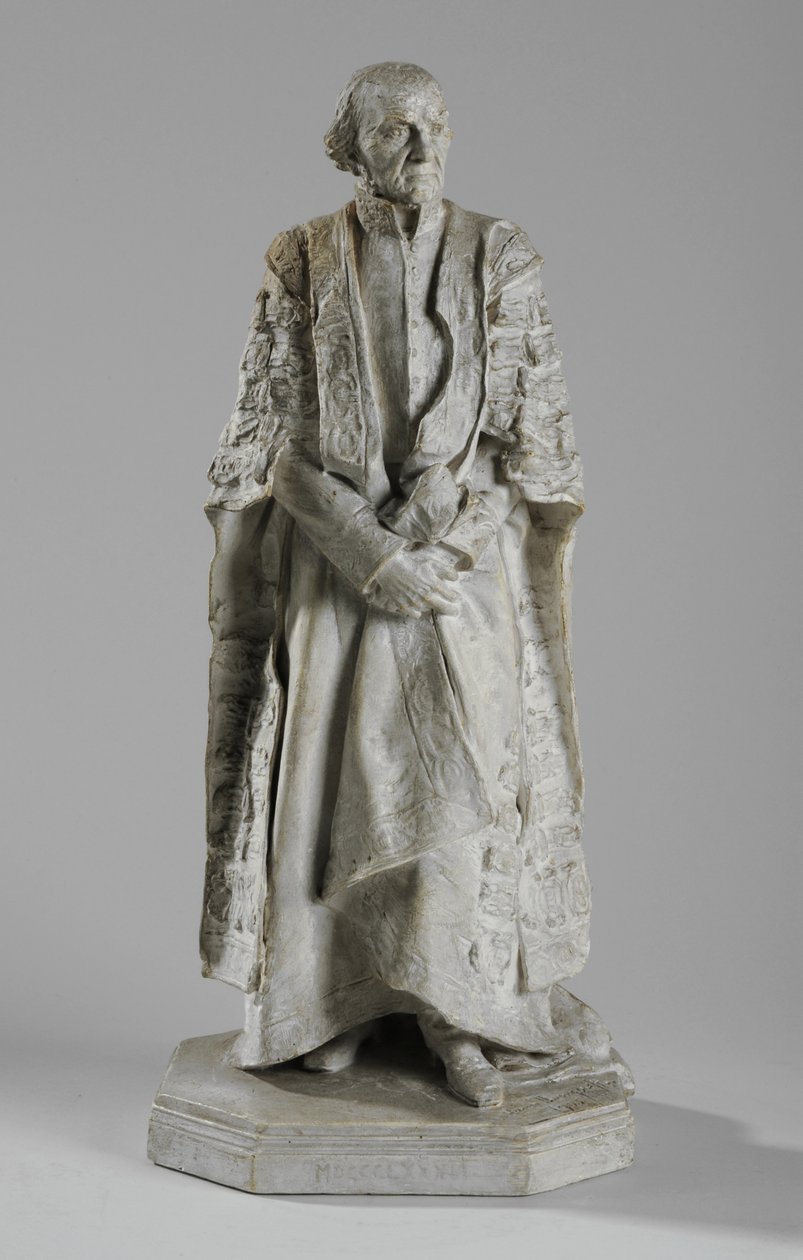 Maqueta para la estatua de William Ewart Gladstone en The Strand, Londres, c.1905 de William Hamo Thornycroft