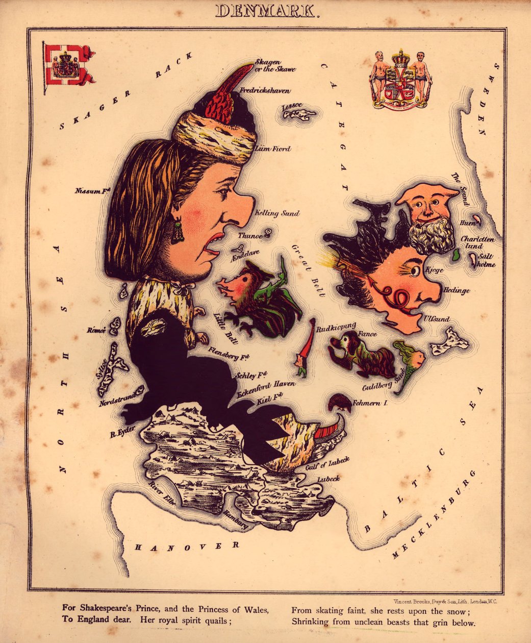 Geographical fun - being humourous outlines of various countries, with an introduction and descriptive lines LOC 84675540-16 de William Harvey