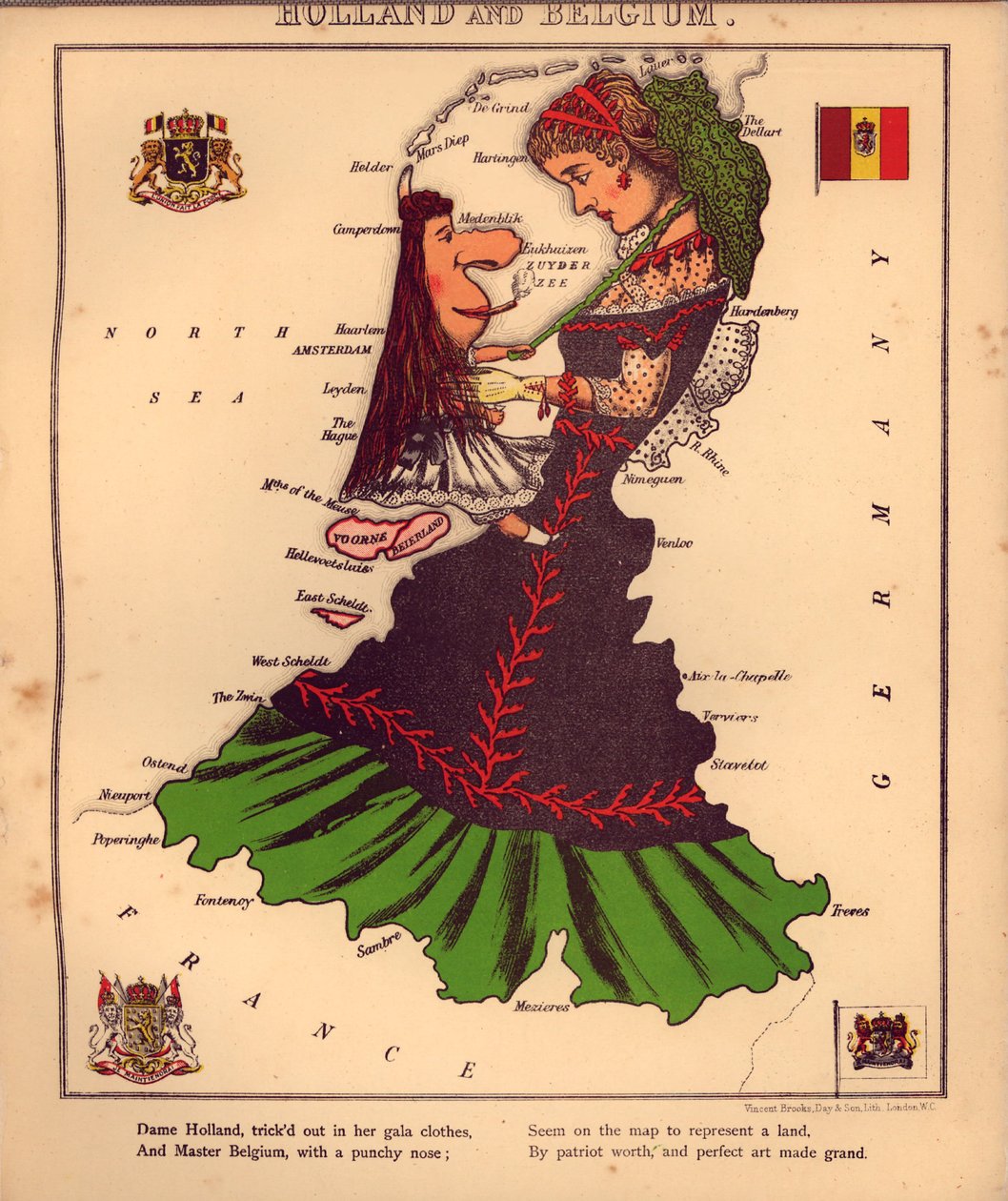 Diversiones geográficas - esbozos humorísticos de varios países, con una introducción y líneas descriptivas LOC 84675540-15 de William Harvey