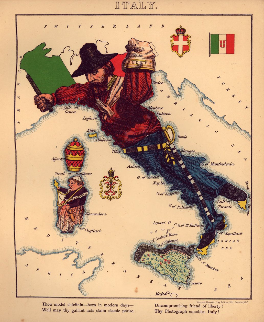 Diversiones geográficas - esbozos humorísticos de varios países, con una introducción y líneas descriptivas LOC 84675540-12 de William Harvey