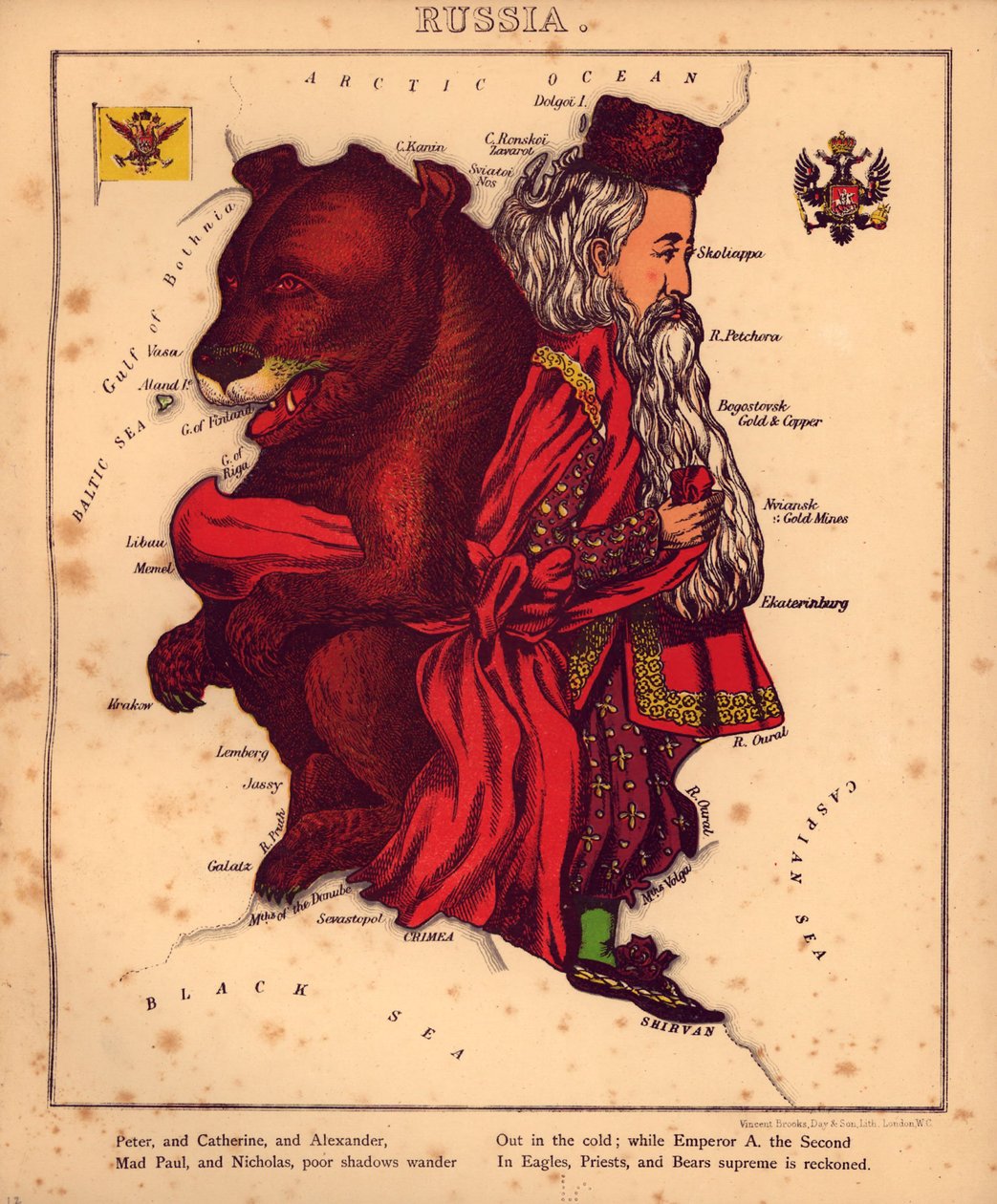 Diversiones geográficas - esbozos humorísticos de varios países, con una introducción y líneas descriptivas LOC 84675540-17 de William Harvey
