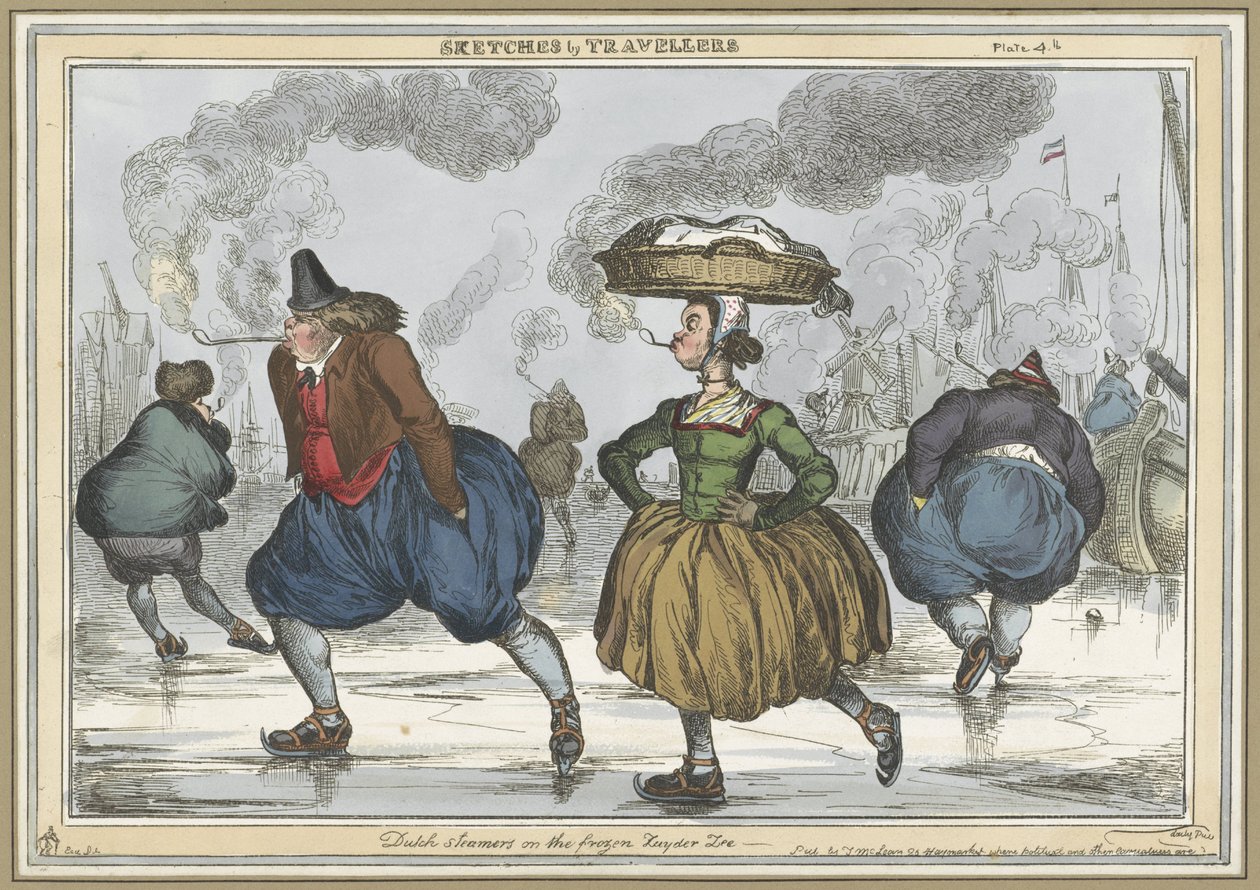 Vaporeras holandesas de William Heath