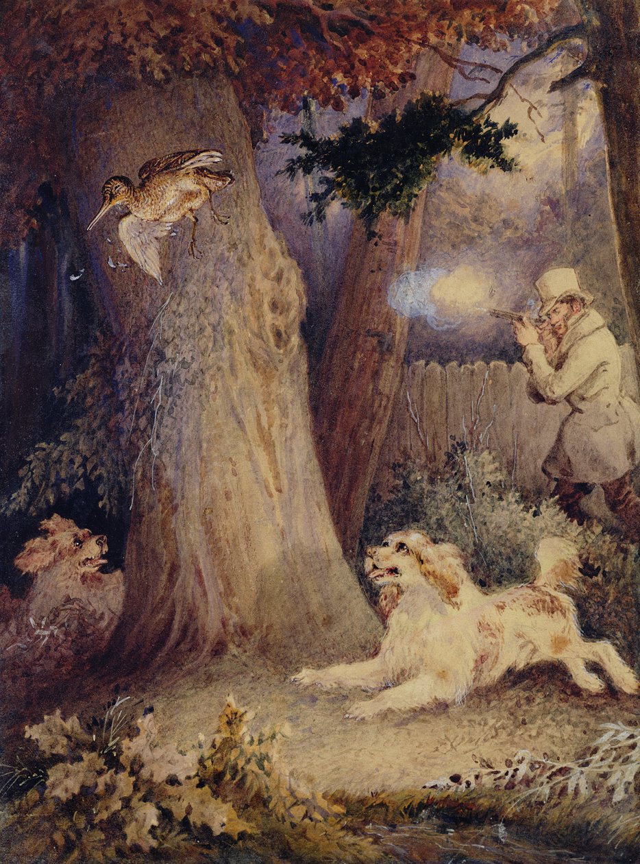 Caza de becadas de William Heath