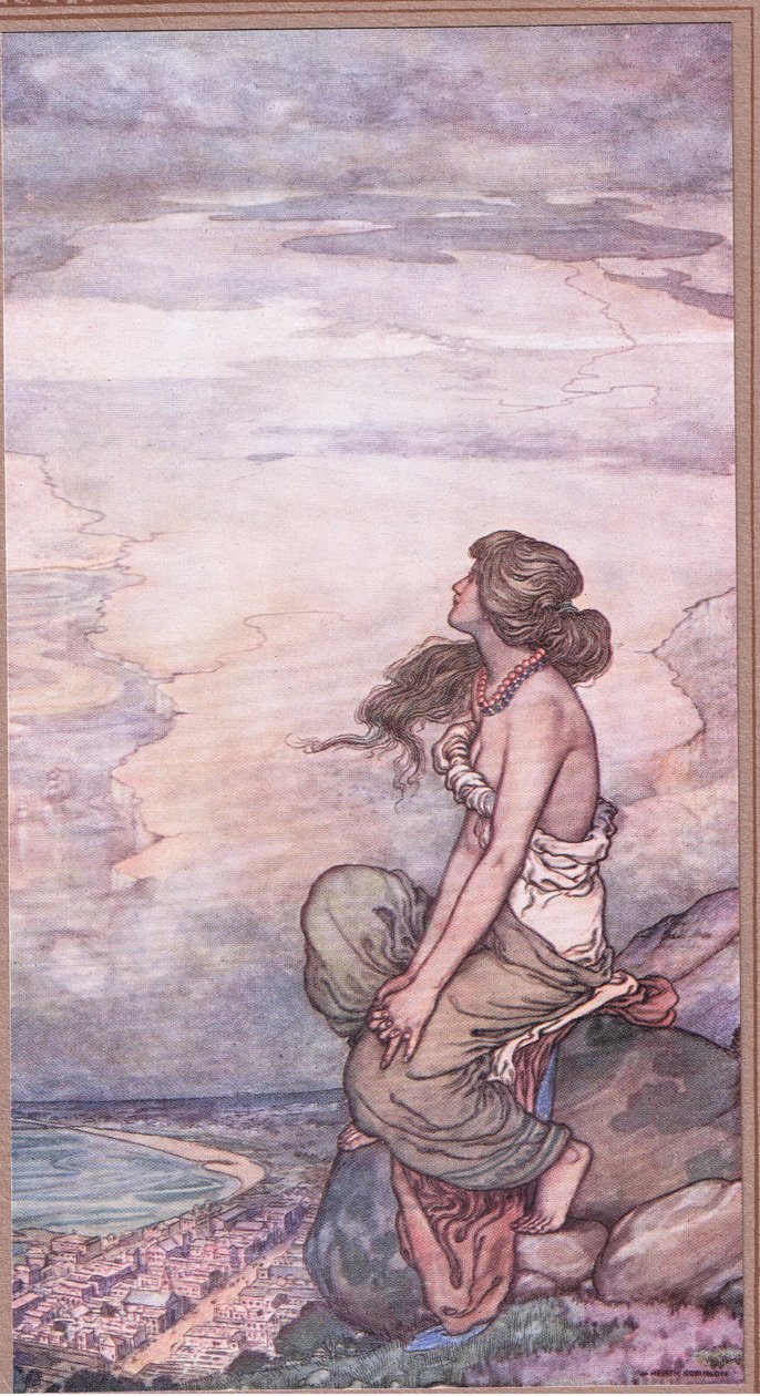 Ciudad del Cabo. ¡Salve! Arrancado y negociado de mano en mano de William Heath Robinson