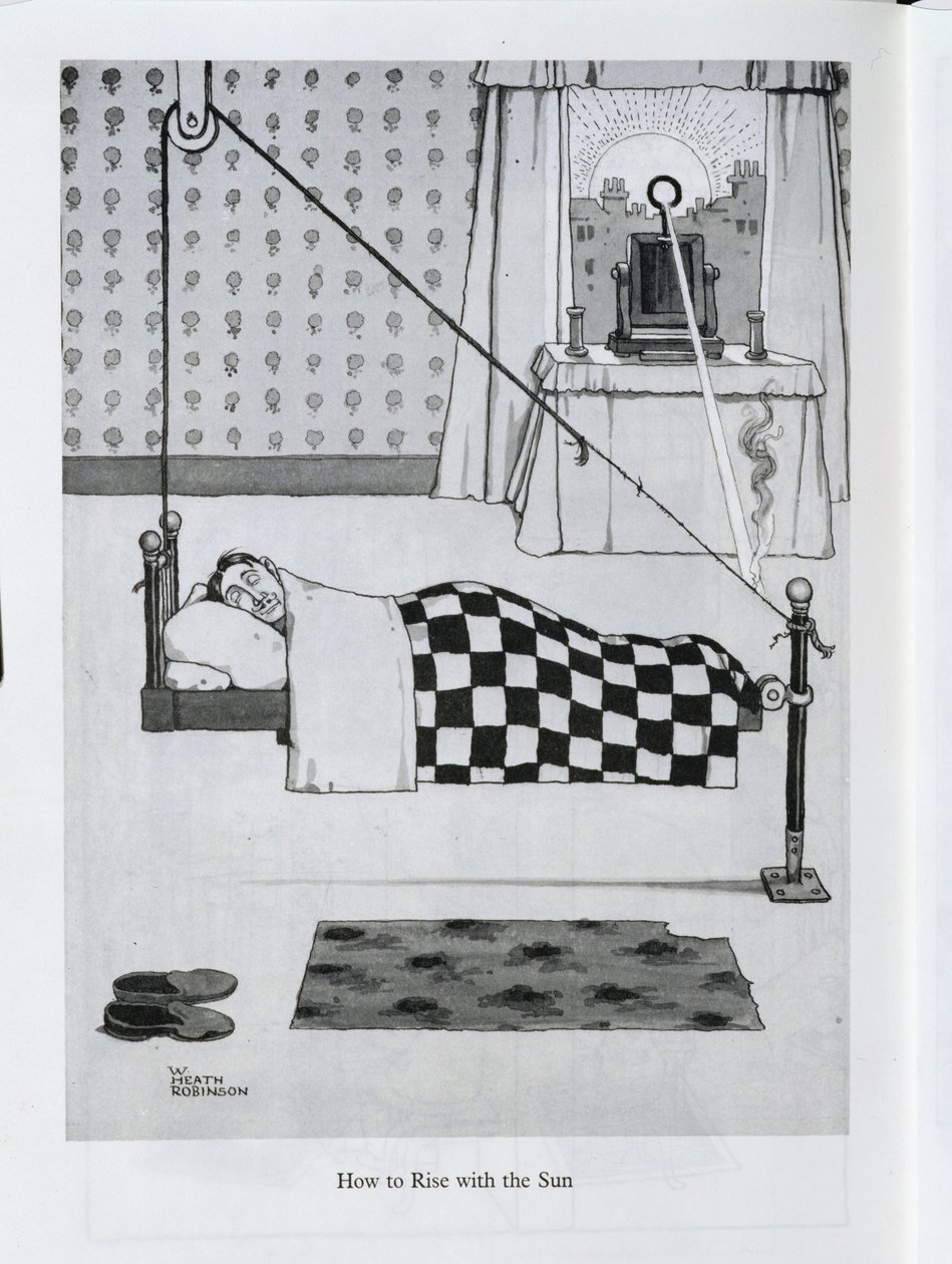 Cómo Levantarse con el Sol, ilustración de 