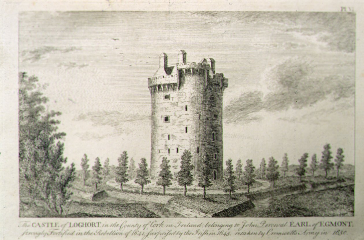 Castillo Howel, Baronía de Kells, Condado de Kilkenny, Irlanda, de 