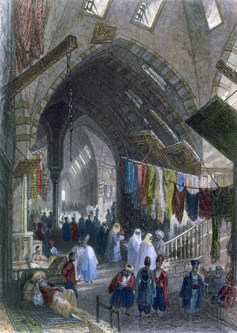 Una escena en el Tchartchi, c.1850 de William Henry Bartlett