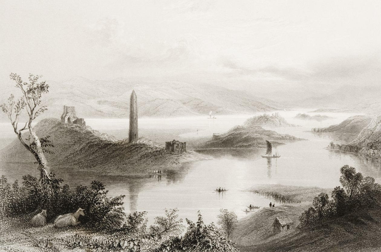 Isla Devenish, Condado de Fermanagh, Irlanda, de 
