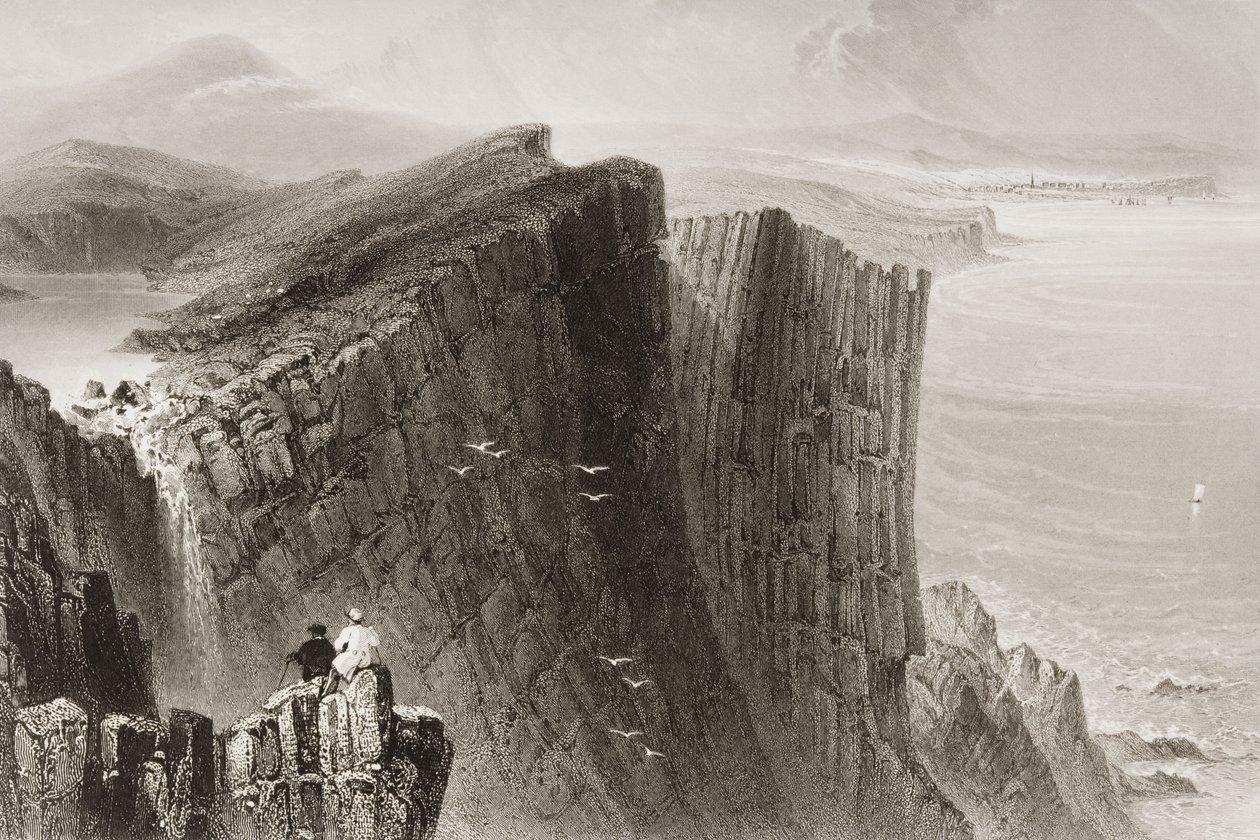 Fairhead, Condado de Antrim, Irlanda del Norte, de 