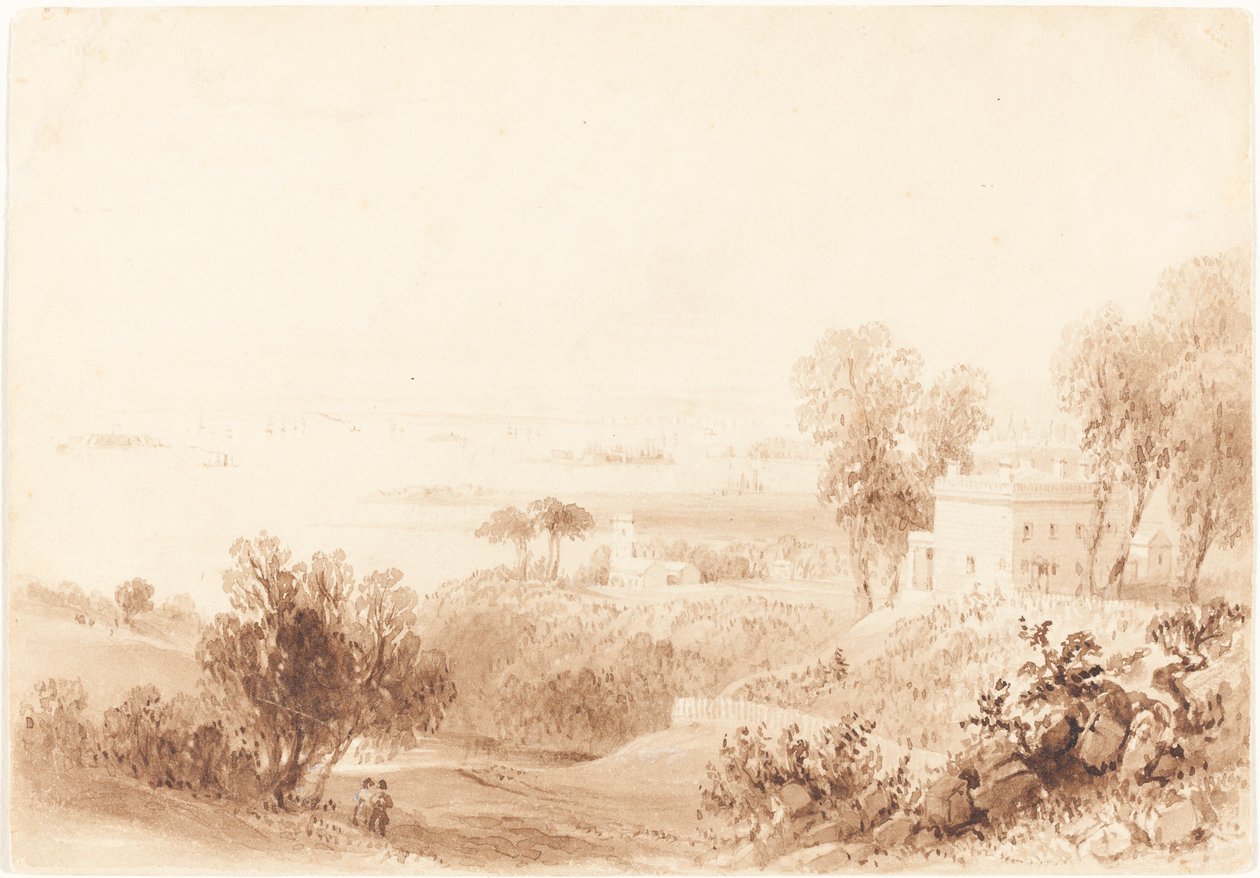 Alturas de Gowanus, Brooklyn de William Henry Bartlett