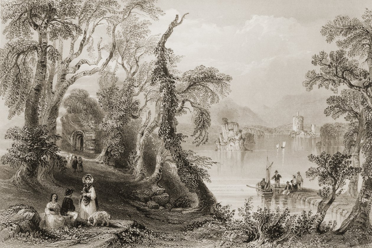 Innisfallen, Lago Killarney, Condado de Killarney, de 