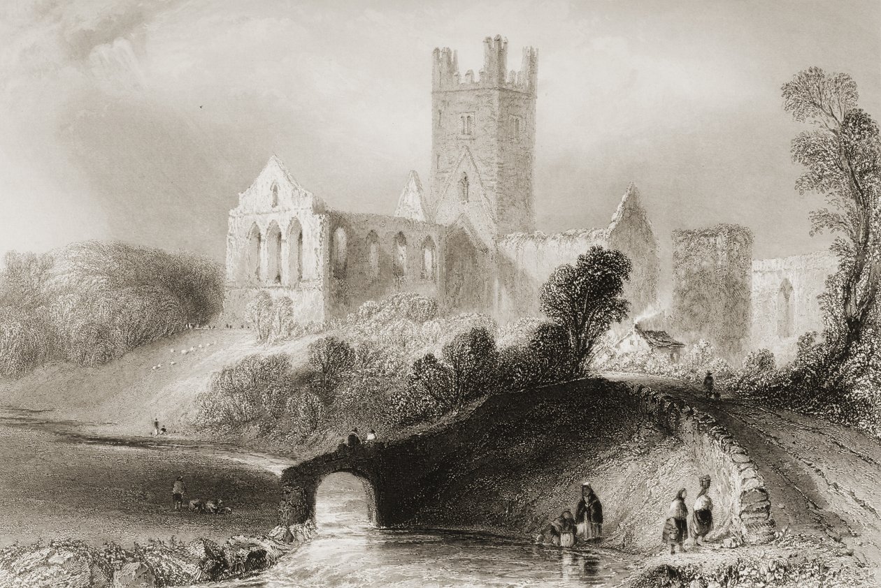 Abadía de Jerpoint, Condado de Kilkenny, Irlanda, de 