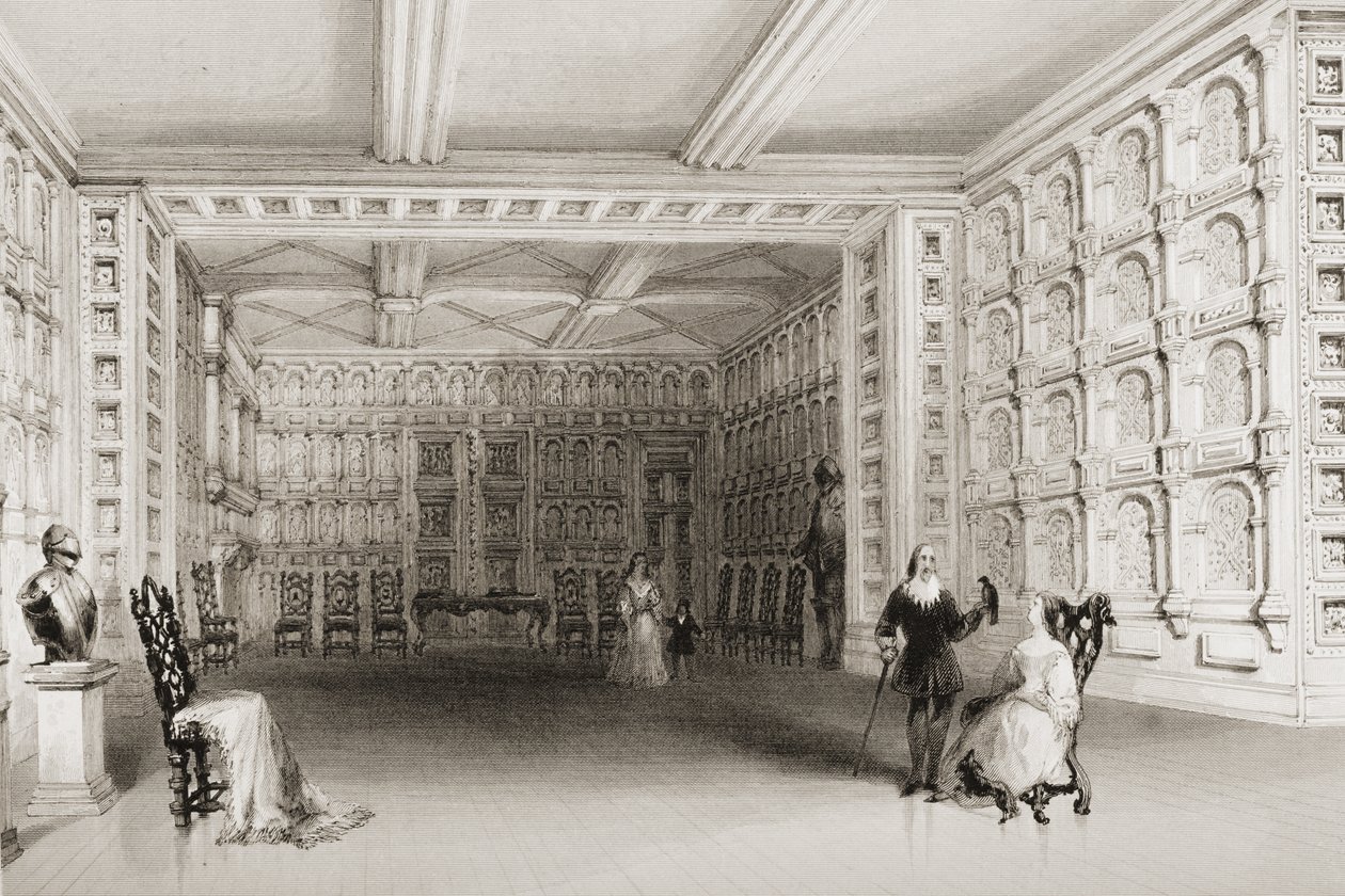 La Sala de Roble, Castillo de Malahide, Condado de Dublín, Irlanda, de 