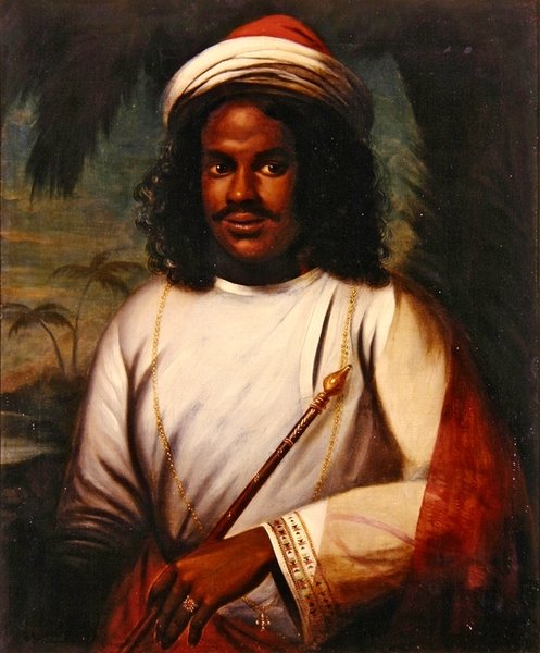 Retrato de un príncipe indio de William Henry Florio Hutchinson