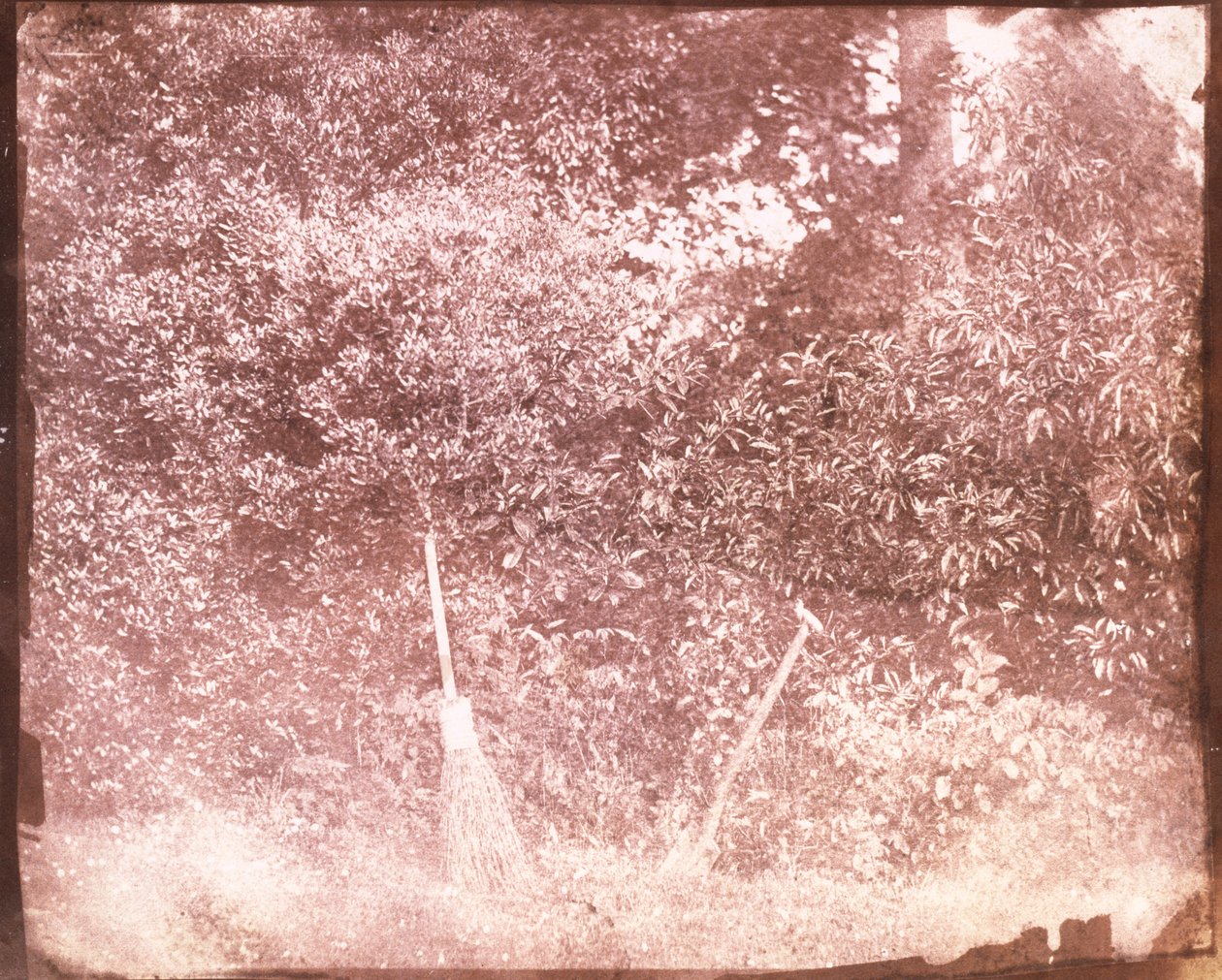 Escoba y pala, 1842 de William Henry Fox Talbot