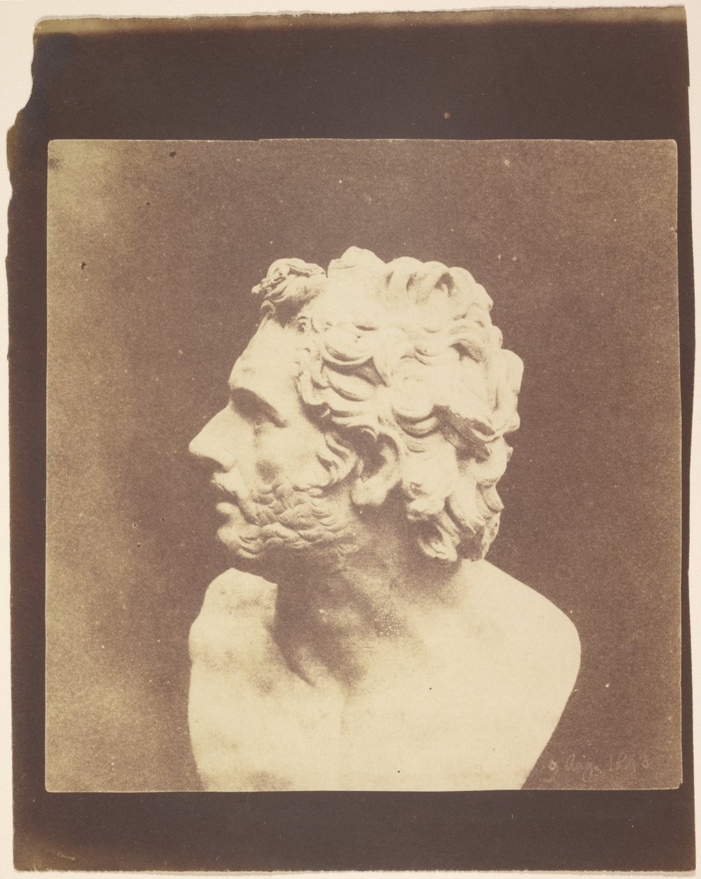 [Busto de Patroclo] de William Henry Fox Talbot